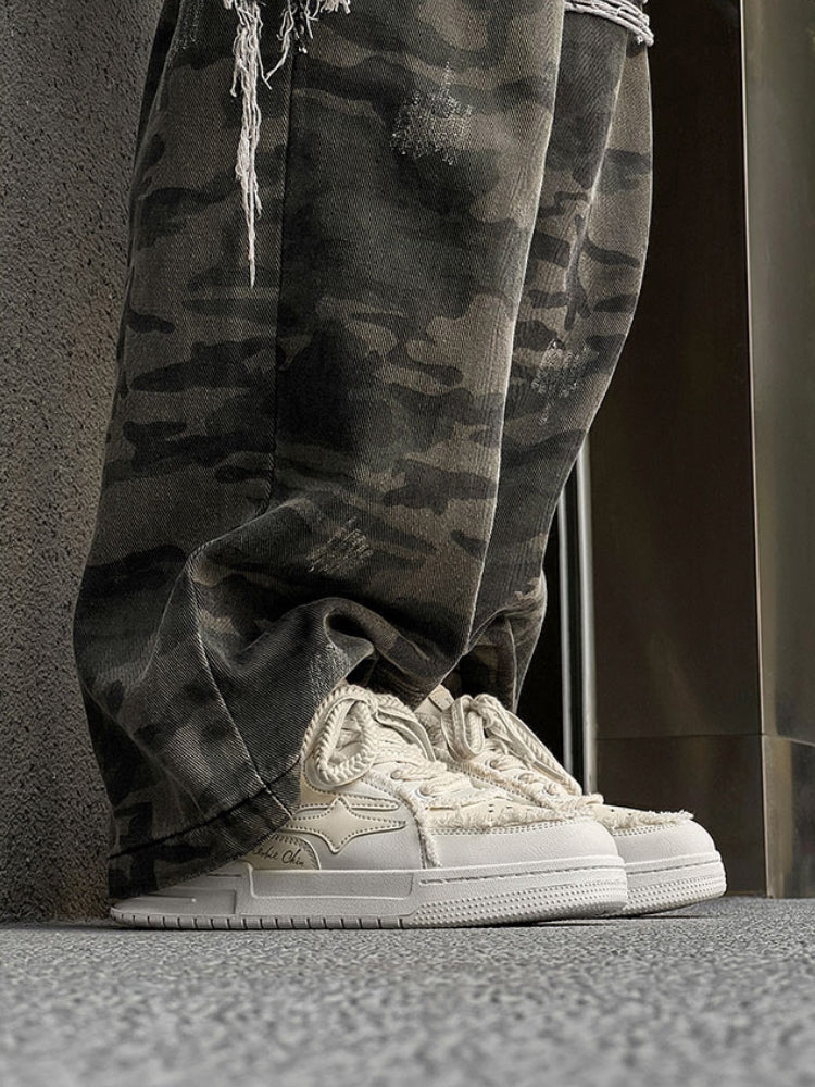 FaceronStudio -  Sneakers Broken Crema